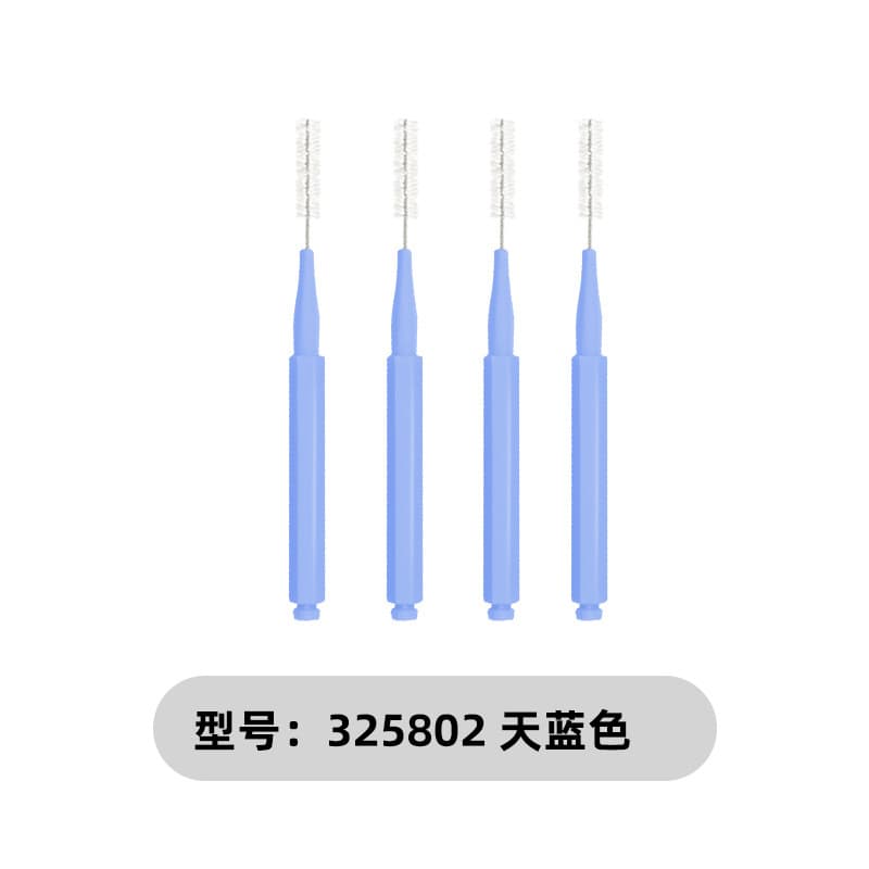 Straight Interdental Brush for Teeth Cleaning, Gap Brush for Orthodontic Care, Deep Clean Oral Hygiene Brush, Gentle on Teeth, Wholesale