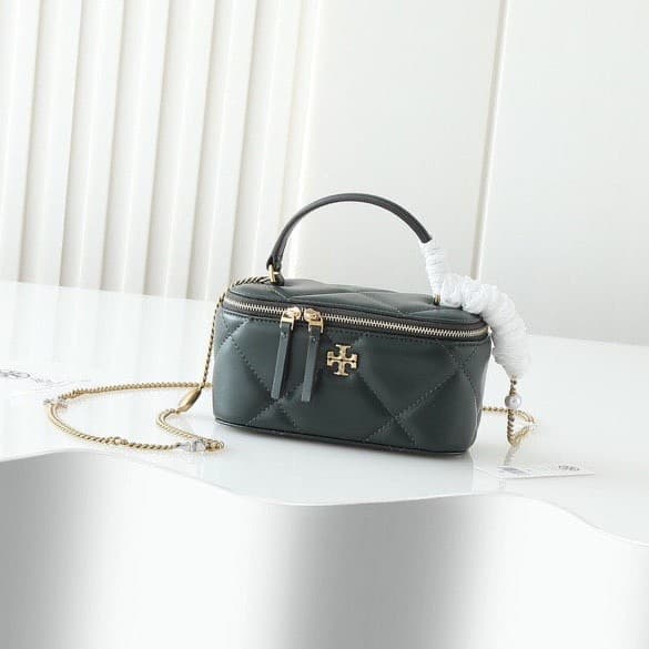 Factory Direct TB Women's Bag 2025 New KIRA Cosmetic Box Bag Chain Handheld Shoulder Crossbody Mini Bag