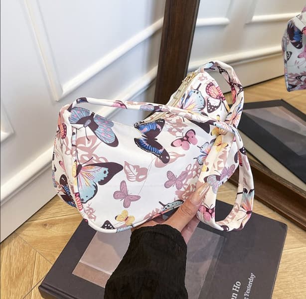 Leopard Print Underarm Bag Women 2026 New Style Printed Milk Pattern Plaid Handbag Trendy Fashion Casual Shoulder Bag