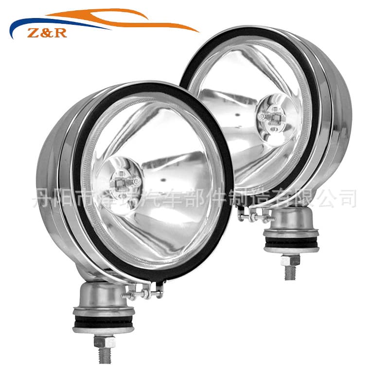 3 Inch 5 Inch 6 Inch Round LED Work Light Chrome Housing Truck Off-Road Light