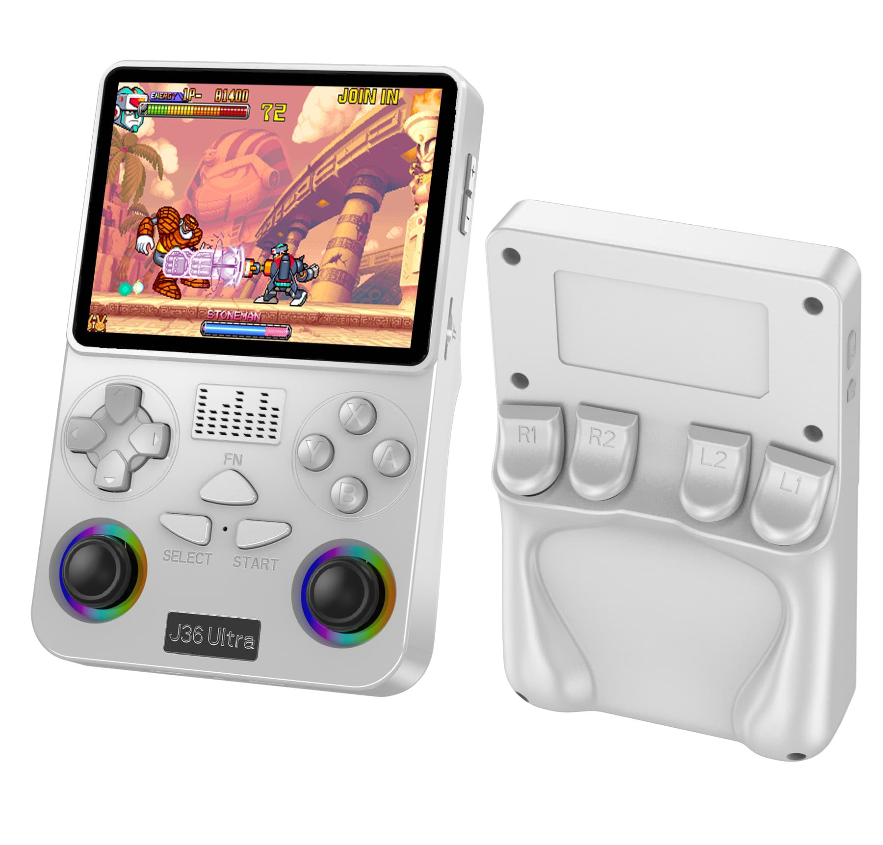 New J36 Handheld Game Console Android System 64-Bit Mini Handheld Wifi Online Fighting Psp Arcade Model