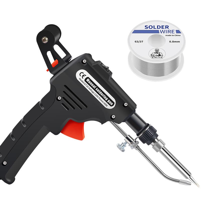 External Heating Soldering Gun Internal Heating Manual Solder Feed Handheld Soldering Gun Kit Automatic 60W Electric Soldering Iron Manufacturer