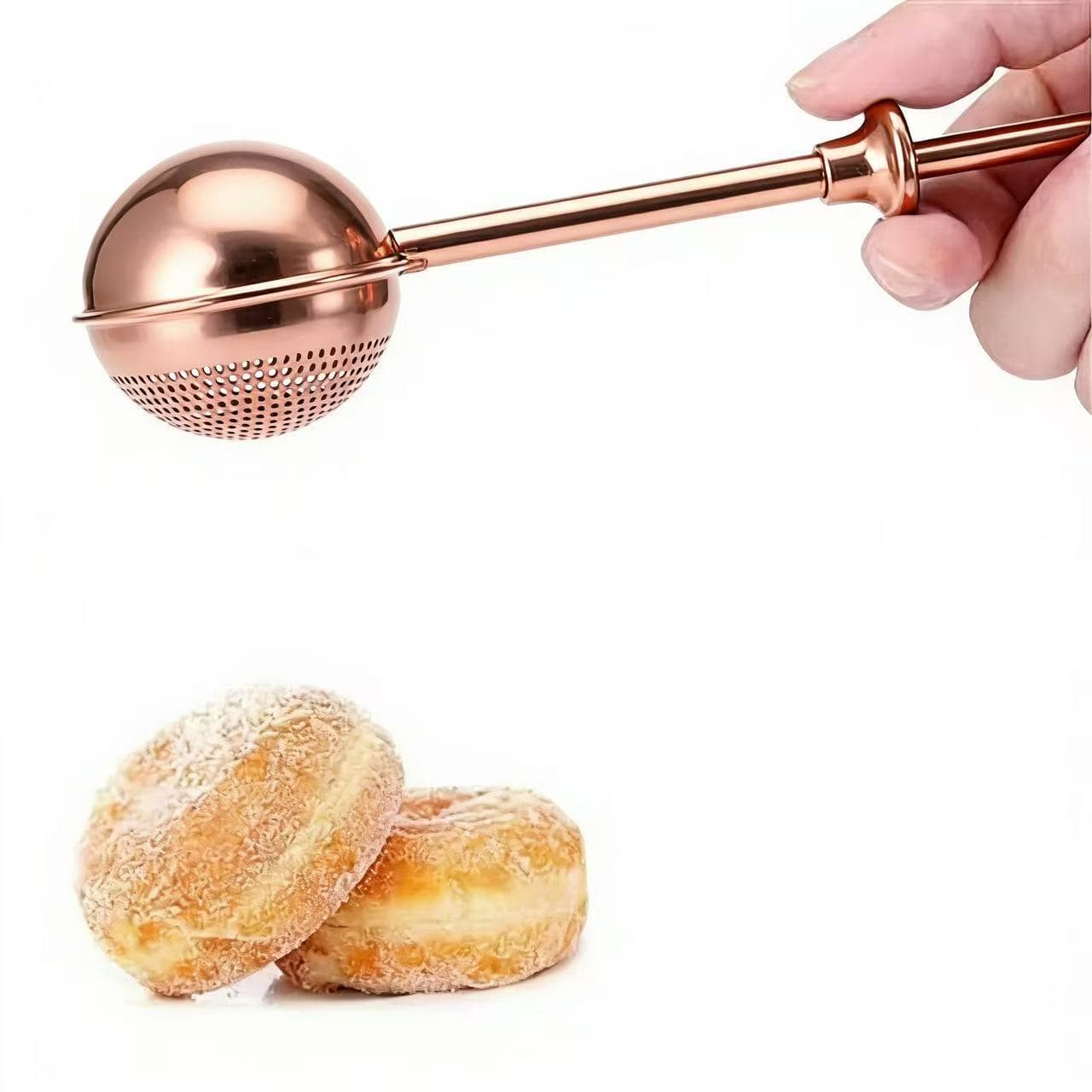 304 Stainless Steel Spherical Tea Infuser, Press-Type Tea Maker, Telescopic Syringe Tea Ball, Tea Filter