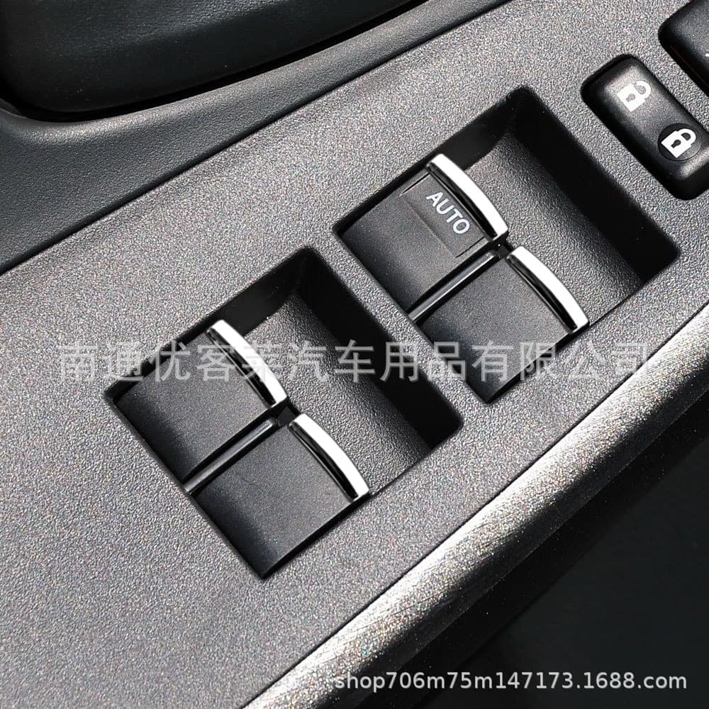 Suitable for Toyota Old Rav4 Old Es Glass Regulator Switch Button Sticker Modified Armrest Panel Interior Patch