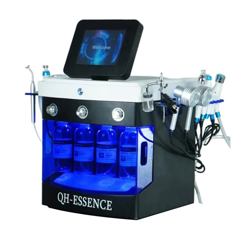 Foreign trade cross-border new skin management comprehensive instrument big bubble deep cleaning shuttle show diamond micro-carving beauty instrument