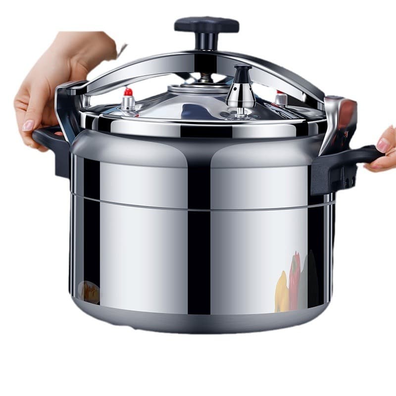 Commercial Pressure Cooker, Thickened Large Capacity, Universal for Gas and Induction Cooktops, Explosion-Proof, Household Use, 4