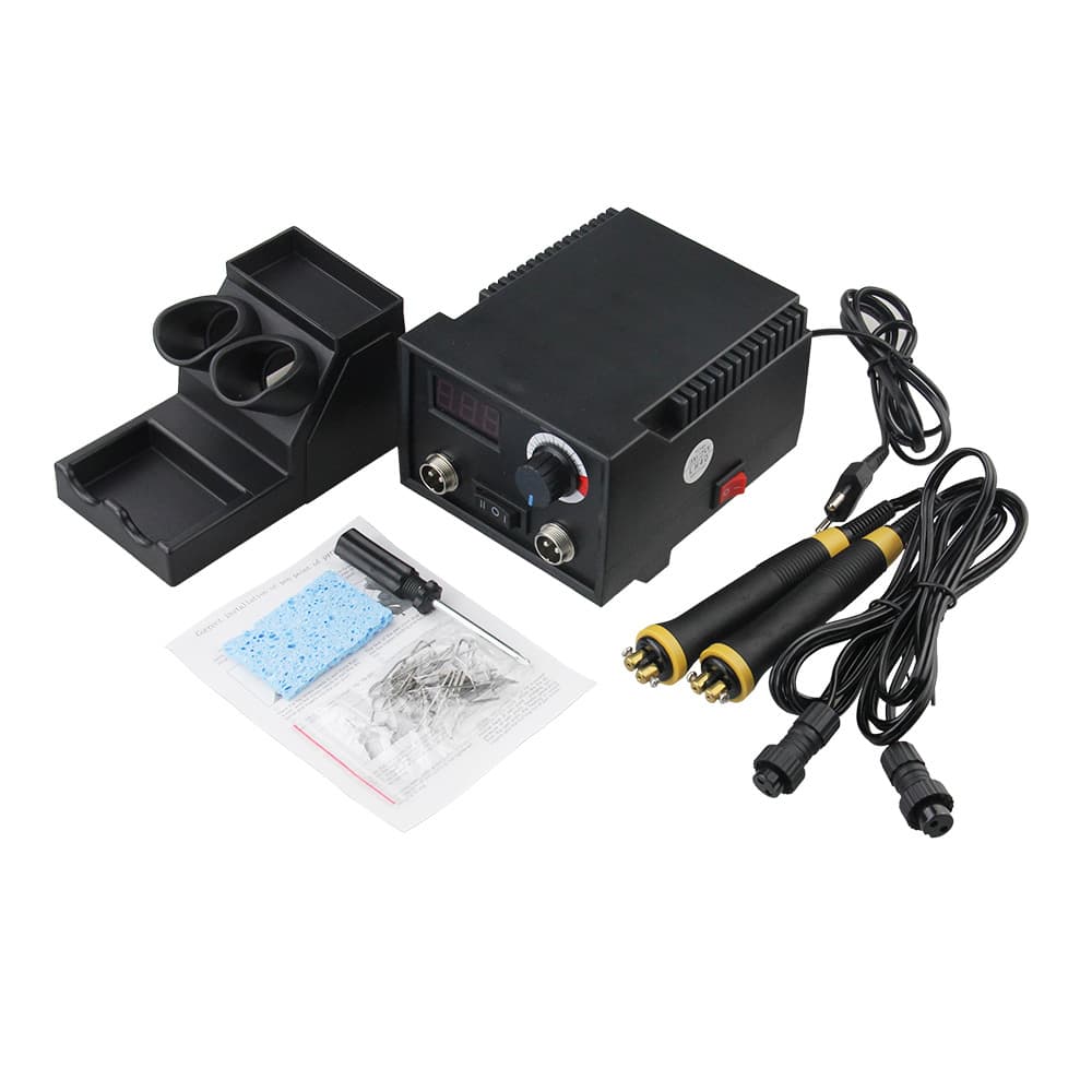 Cross-Border 60W multi-plug adjustable temperature pyrography machine wood hot stamping engraving machine pyrography brush set