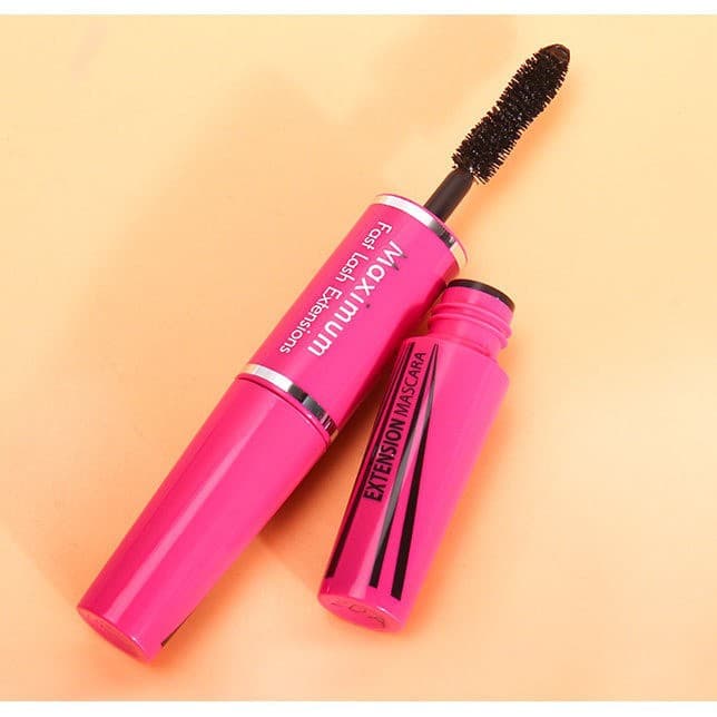 Mistine 4D Mascara Eyelash Primer Waterproof Setting Mascara Long-lasting Curling Double-ended Smudge-proof