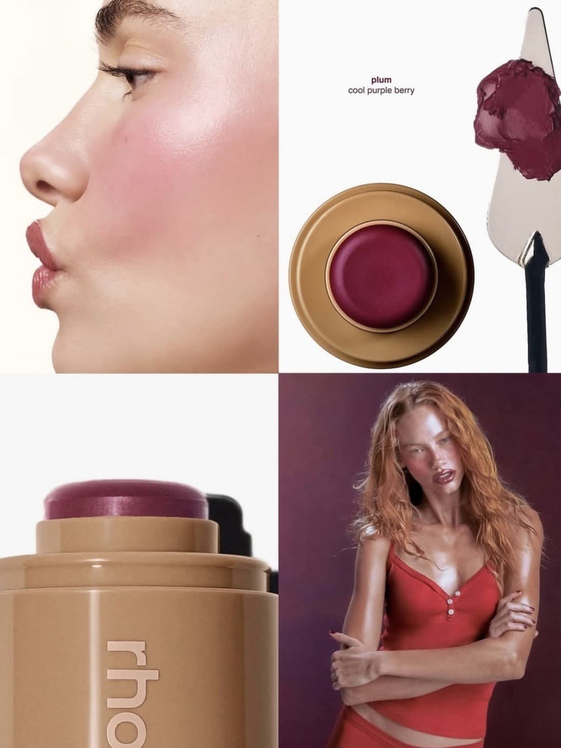 Rhode Hailey Blush Stick Hailey Blush Piggy Authentic Lip and Cheek Sleepy Girl
