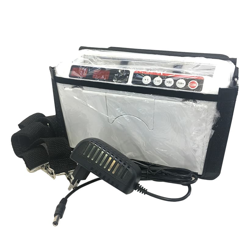 HK1000 Multi-Currency Portable Currency Counter Smart Bank Note Tester Compact Portable Rechargeable E18