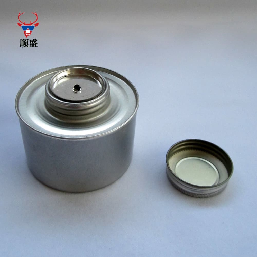 Custom liquid alcohol containers, tinplate cans with buckles, solid alcohol cans, fuel cans