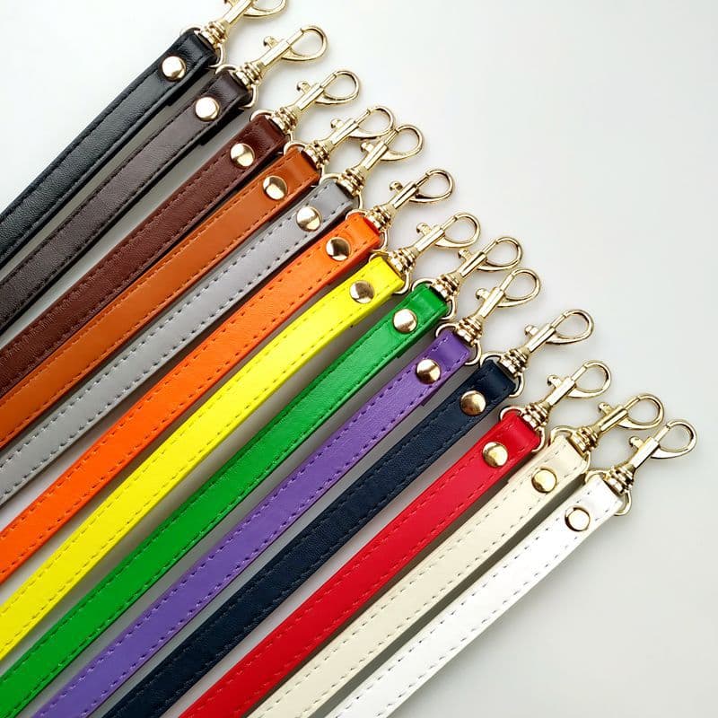 Ladies' PU Leather Crossbody Handbag Strap Replacement Handbag Accessory Handheld Phone Strap PU Leather Shoulder