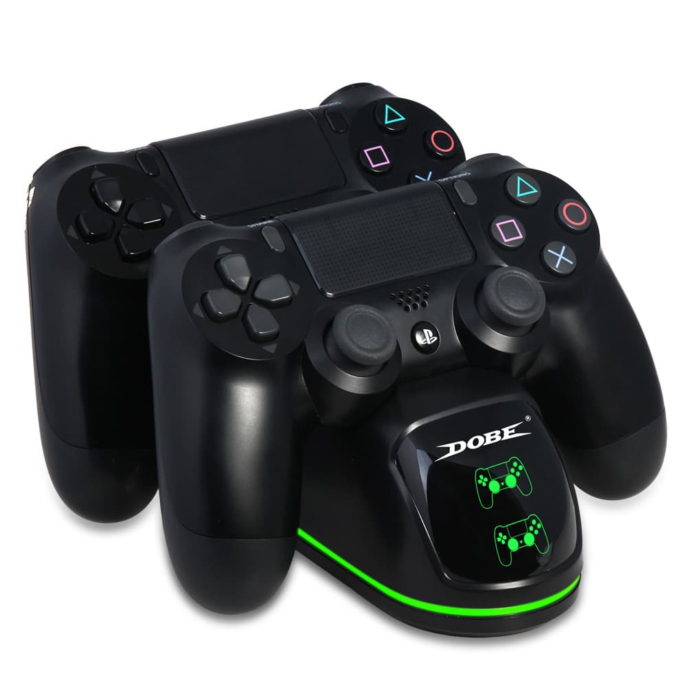 New PS4/Slim/Pro Bluetooth Controller Charging Dock, Controller Charger with LED Indicator, PS4 Controller Charging Station