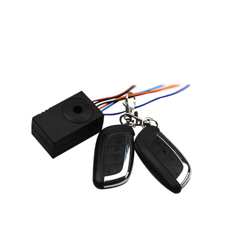 Electric Vehicle Anti-Theft Alarm with Keyless One-Button Start, 48-60V Direct from Manufacturer