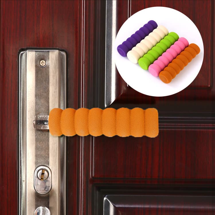 Door Handle Protective Cover, Thick Spiral Anti-Collision Sleeve for Children's Room Doors, Wholesale