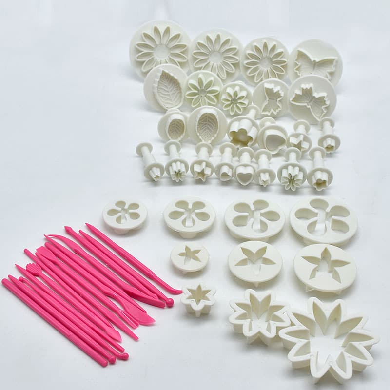 11 47pcs baking set fondant cake mold DIY biscuit embossed printing baking decoration supplies in stock