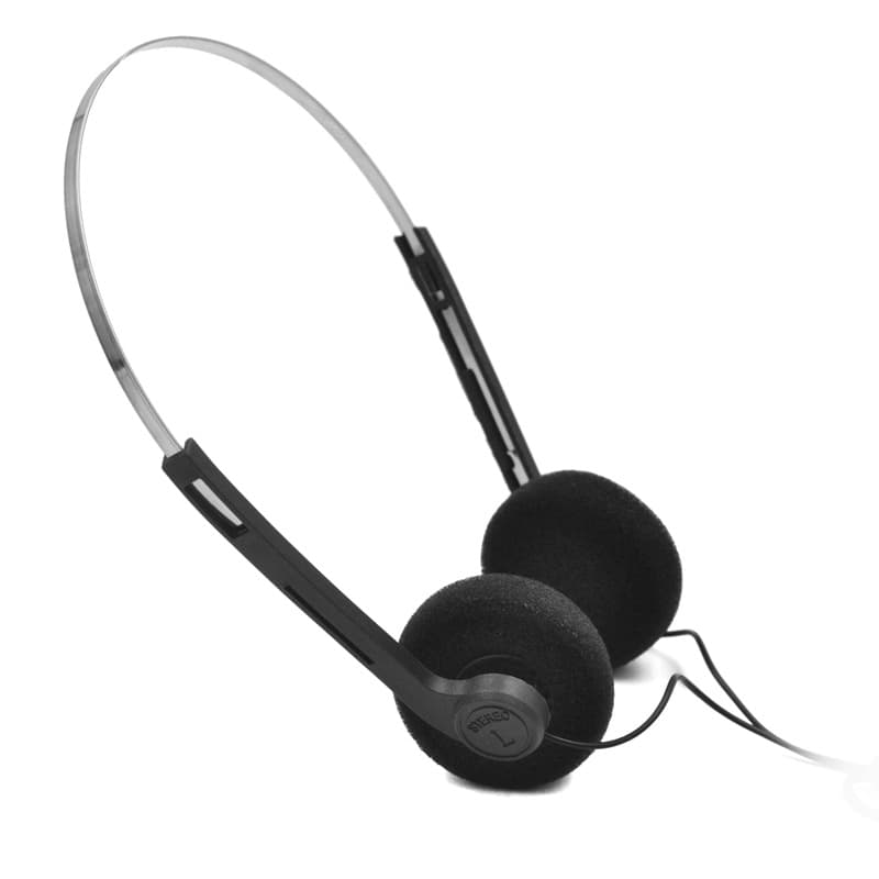 Cheap Disposable Single Double Plug 3.5mm Headset Airline Pilot Gift Digital Computer Earphones