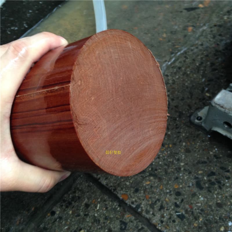 Fine texture bakelite rod, linen rod, cloth rod, insulating rod, phenolic laminated cloth bakelite rod, custom zero-cut processing