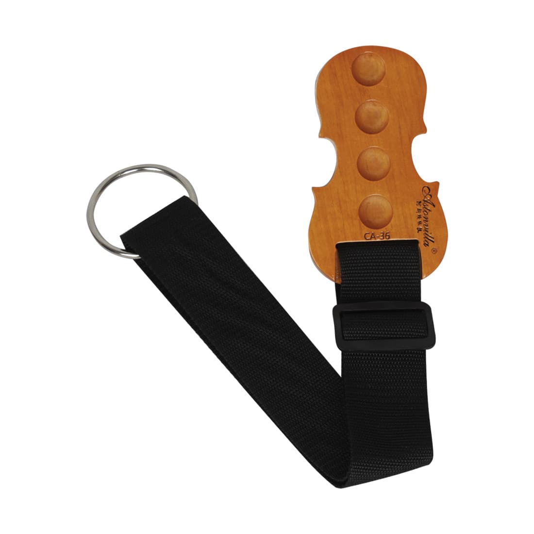 Aston Villa Cello Anti-Slip Mat, Nylon and Solid Wood Material, Non-Slip Strap and Plate for Cello Accessories