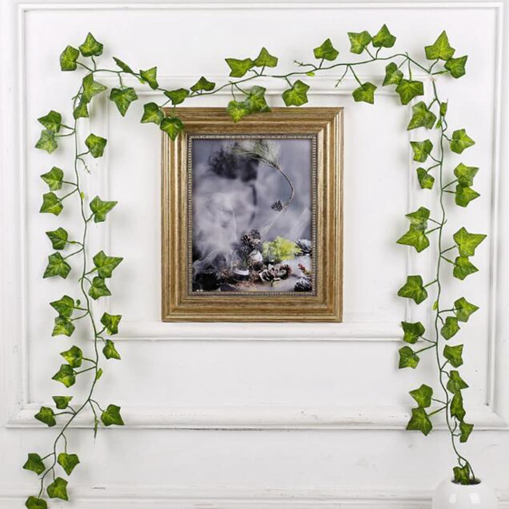 Artificial Greenery Vine Leaves Wholesale Green Leaves Artificial Ivy Leaves Vine Green Vine Strips Fake Green Leaf Vines Artificial Flower Vines