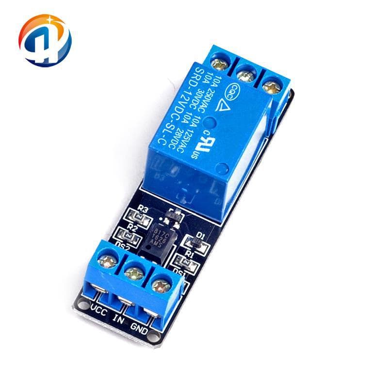 1-Channel Electromagnetic Relay Module Optocoupler Isolation Low-Level Trigger PLC Control Drive Board 3.3V/5V/12V/24V