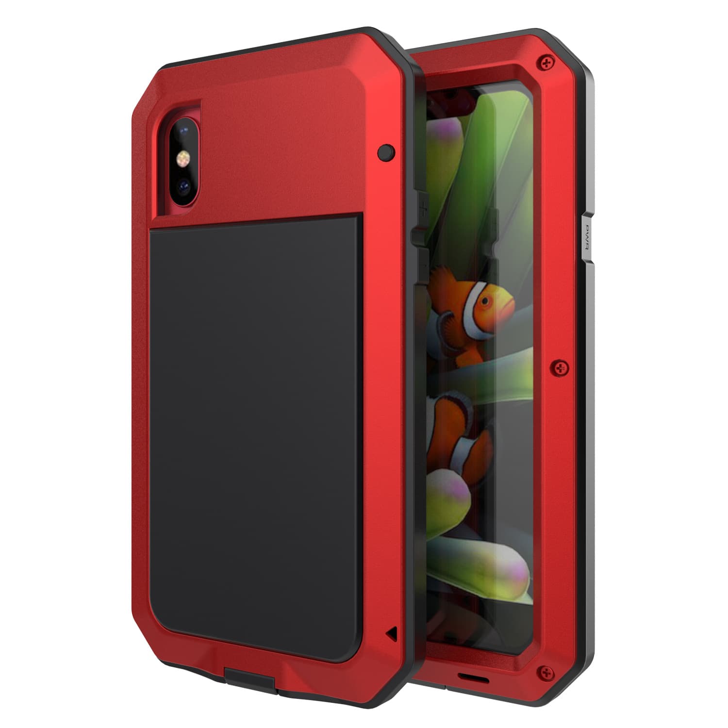 Compatible with iPhone XS Case, Apple IX Alloy Three-Proof Case Waterproof Drop-Proof Protective Cover Factory Direct