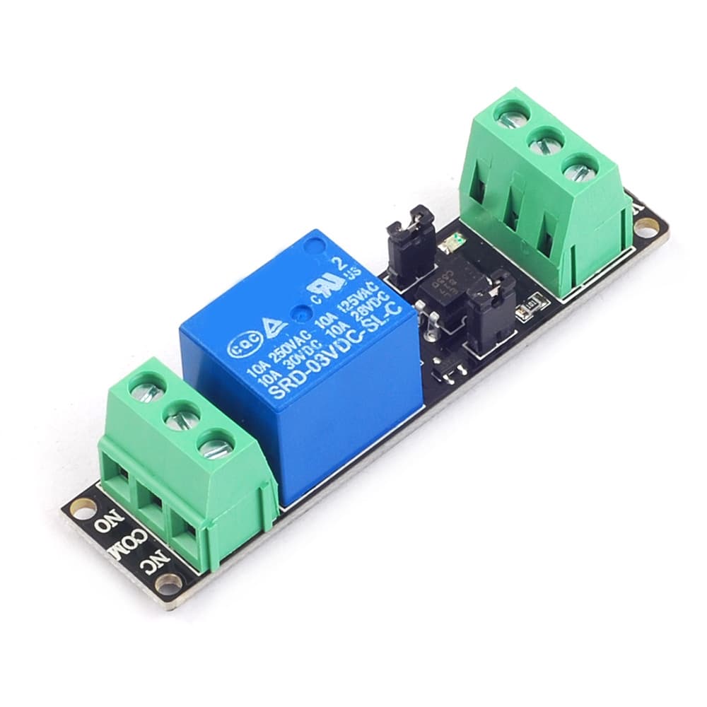Single Channel 3V Relay Isolation Drive Control Module, High-Level Drive Board