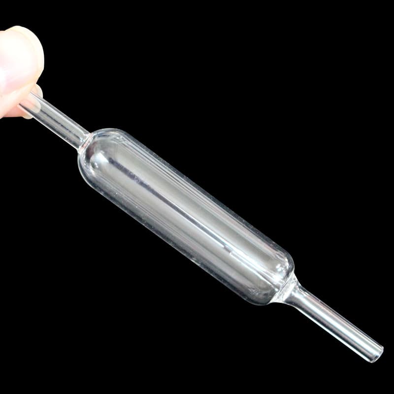 Factory Direct Transparent Glass Bubble Counter CO2 Bubble Counter Aquarium Fish Tank Straight Bubble Counter