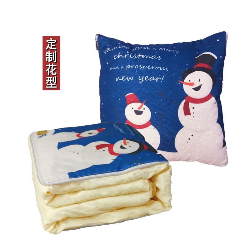 Emergency Blanket Custom Logo, Pillow Blanket, Multi-use Blanket, Cushion Blanket