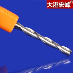 4mm Taiwan Chunbao Tungsten Steel Two-Flute Router Bit for CNC Engraving Machine, Carbide Spiral Router Bit
