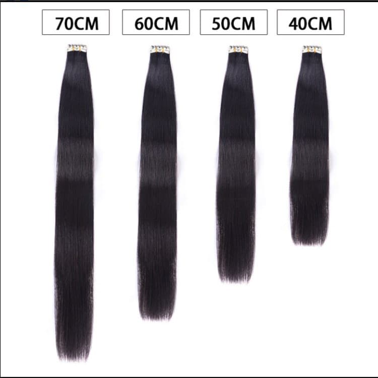 Factory Wholesale 6D Hair Extension Tool Second Generation Dedicated Real Hair Weft for Women 6D Hair Extensions