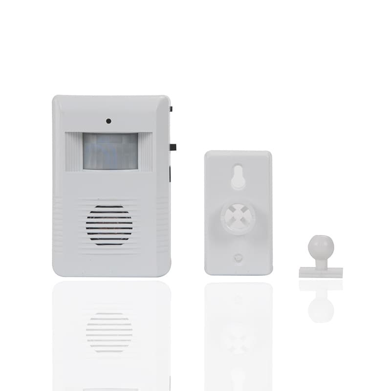 Wireless Doorbell 1-to-2 with Infrared Detector, Home Security Alarm, No False Alarms, Quality Warranty