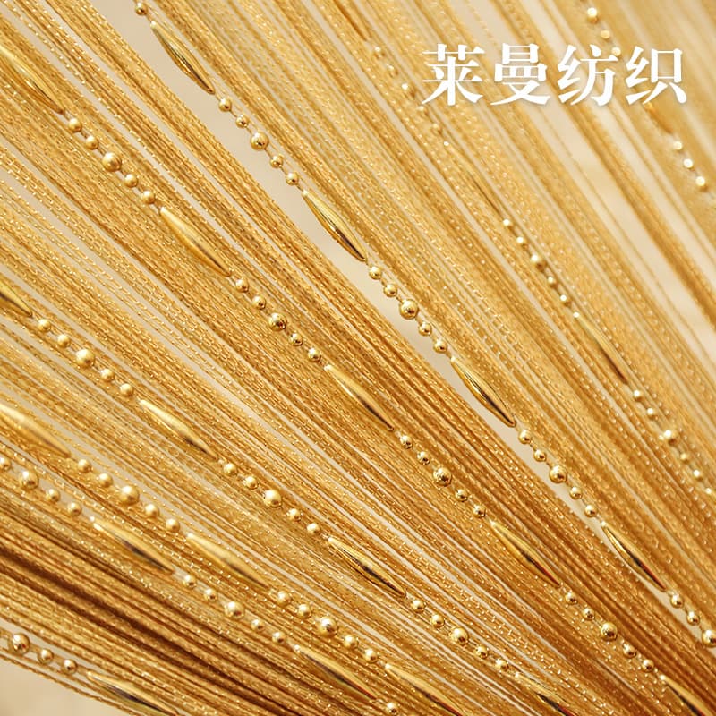Factory Wholesale 1m*2m Water Drop Bead Curtain Chain Bead Hanging Curtain Strip Bead Wedding Door Curtain for Beauty Salon