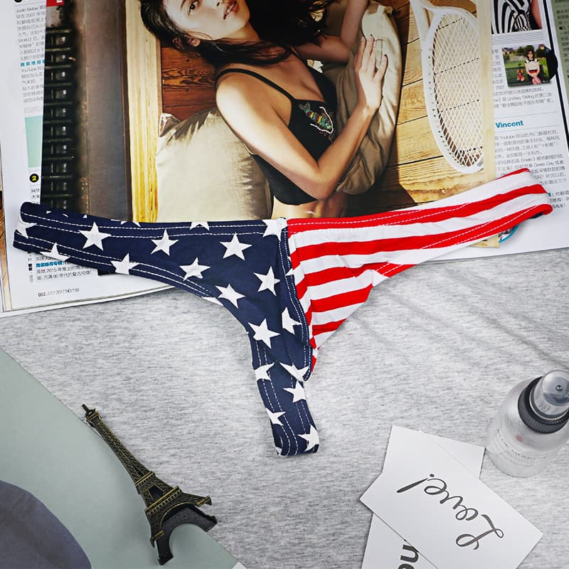 Men's USA T-string briefs, sexy and charming men's T-string briefs, men's sexy briefs wholesale