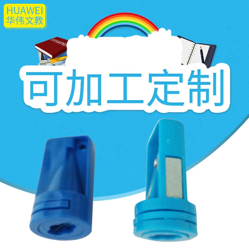 Factory Wholesale Manual Plastic Single-Hole Pencil Sharpener Student Drawing Pencil Sharpener Carpenter Pencil Sharpener Set