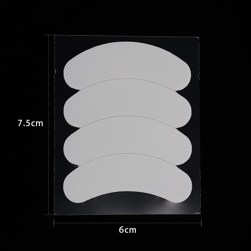 Transparent Silicone Eyelash Extensions Adhesive Strips Soft Non Shedding Isolate Lower Eyelashes for Easy Makeup Removal