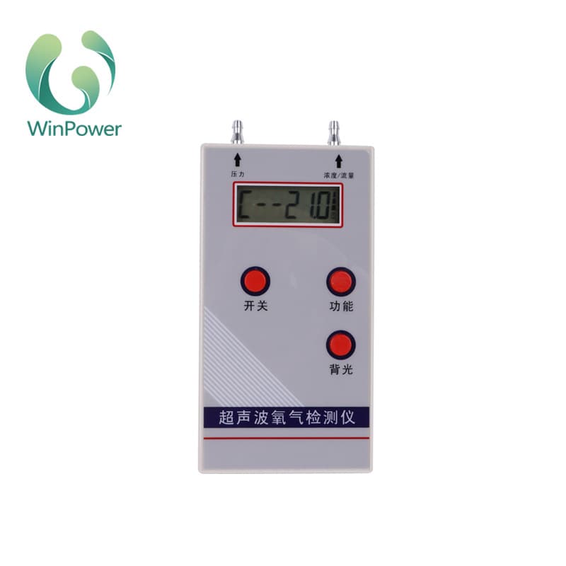 RP-01 Oxygen Detector with 21%-95.6% Concentration Range, 0-10L (20L) Flow Rate, and 0-100Kpa Pressure Detection