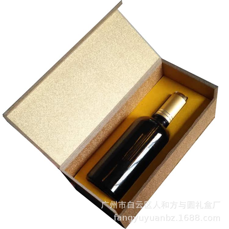 Single Health Supplement Box, Essential Oil Wooden Box, Wellness Gift Packaging Box, Perfume Box, Ampoule Set Packaging Box