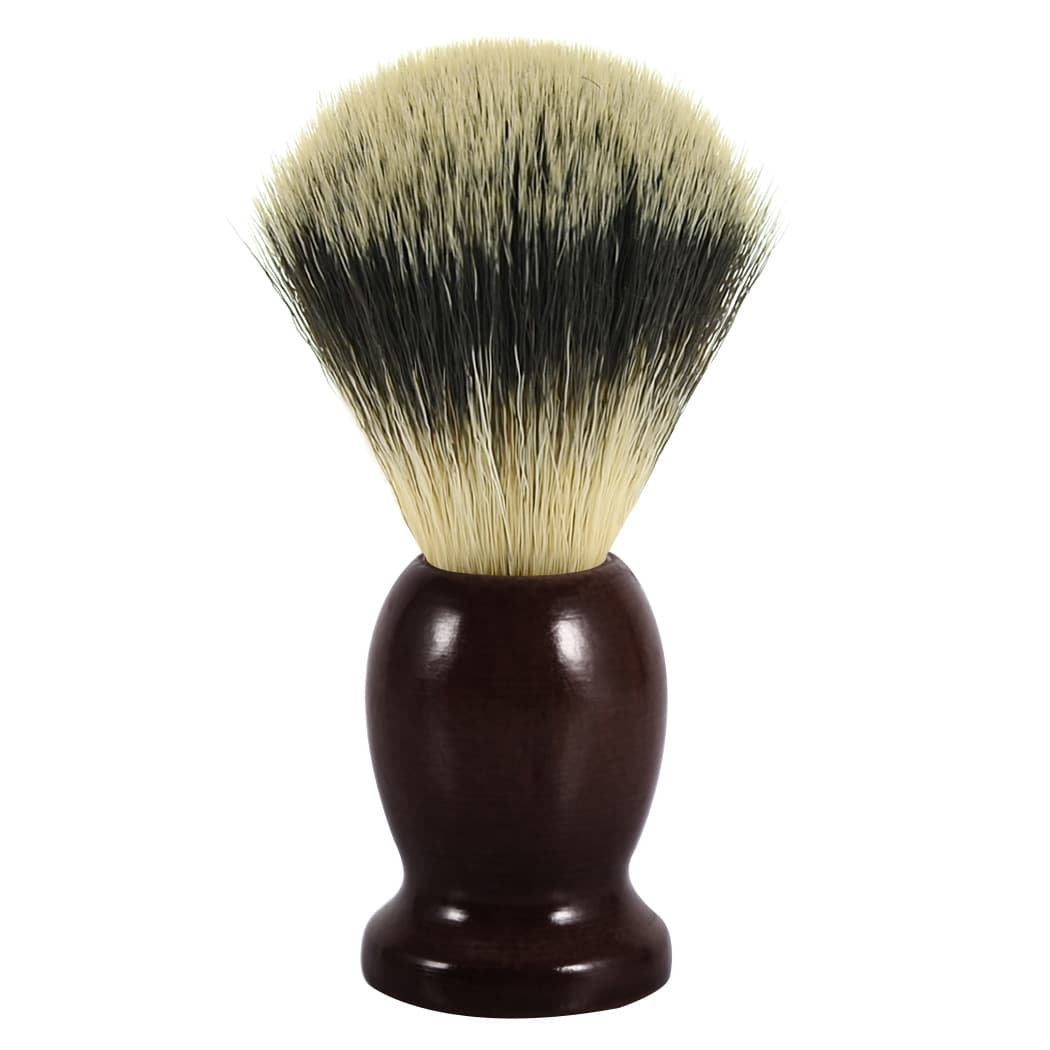 Wholesale and on-demand beard brushes, made of raw wood and nylon bristles, foam brushes, specializing in men's grooming tools and shaving brushes.