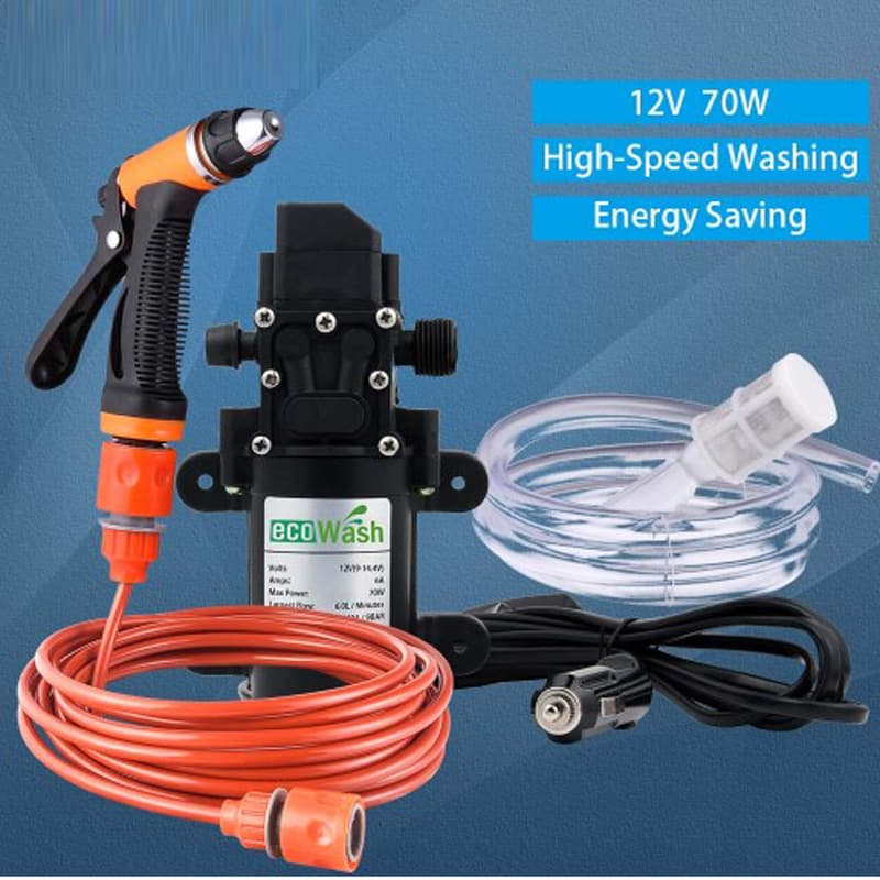 Car car wash electric 12v water pump high pressure car wash cleaner simple portable self-priming cleaning car wash
