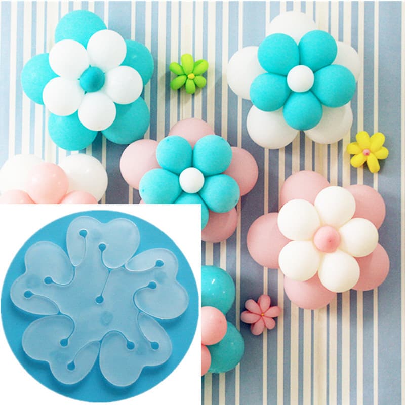 Wholesale Shaped Balloon Accessories: New 5-in-1 Plum Card Clips for Wedding Room Flower Arrangements