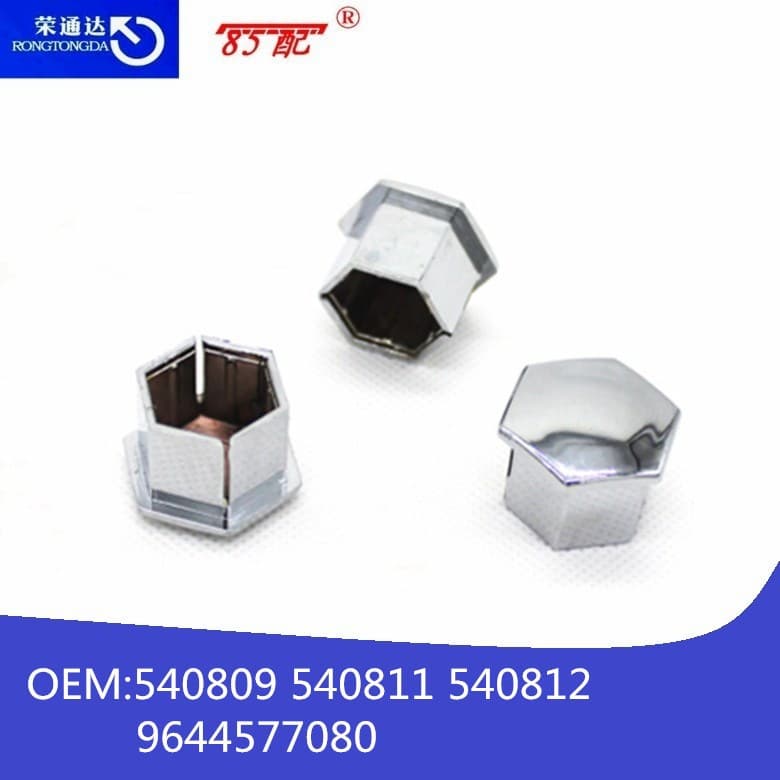 Tire screw decorative cover 540809 540811 540812 9644577080 for 307/308/508/C4.