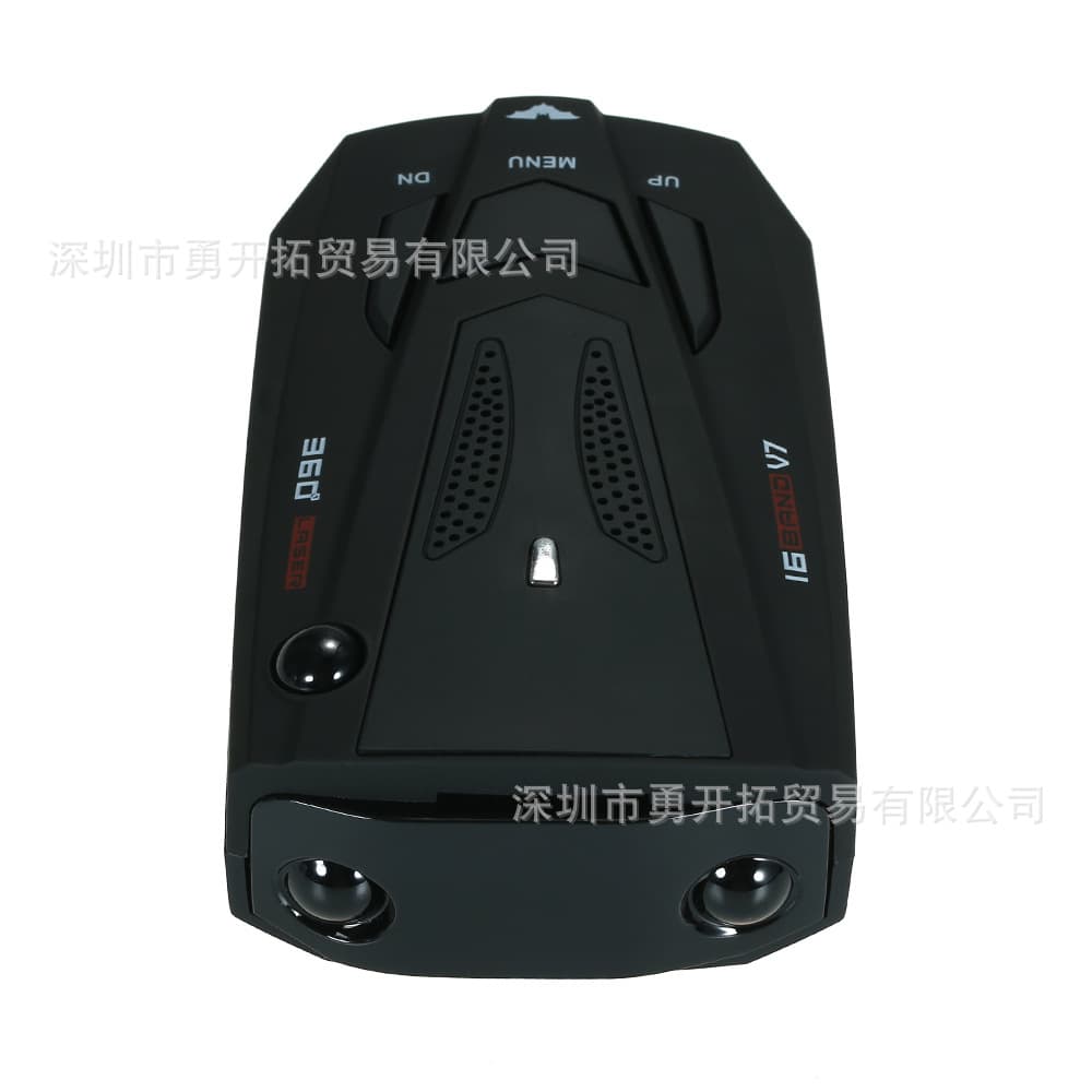 Car Speedometer Radar Detector Supports English Russian V7 3 Colors Black Red Blue