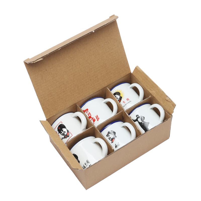 Factory Direct Wholesale Special Price Ceramic Cup Retro Classic Creative Enamel-Like Small Tea Cup Wine Cup Wholesale