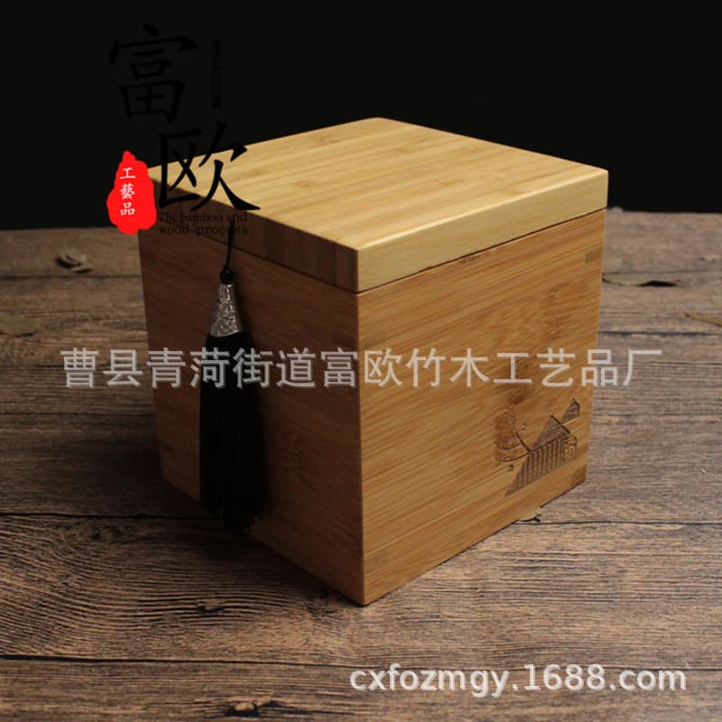Solid Wood Tea Cake Box Tea Packaging Wooden Box Single Layer Double Layer Multi-Layer Tea Packaging Box Wooden Box Packaging