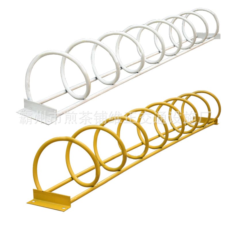 Bicycle and Electric Scooter Parking Rack, Stainless Steel, Shared Bike Parking Stand, Slot Type