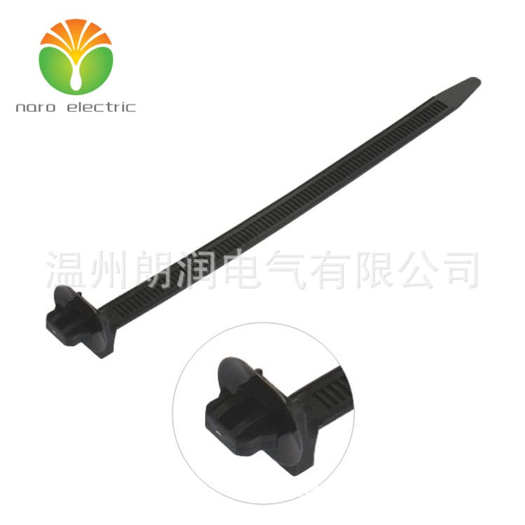 Automotive cable ties with arrow and disc fixators, model CS03/PP9102301.