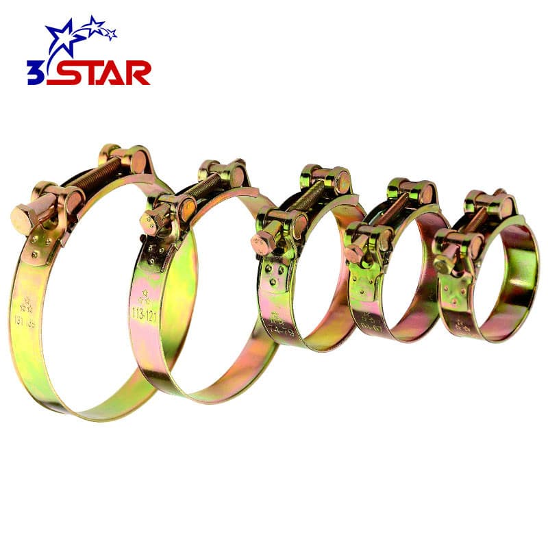 Wholesale Heavy Duty Hose Clamps Carbon Steel Galvanized Water Pipe Clamps European Style Pipe Clamps Fixed Pipe Clips