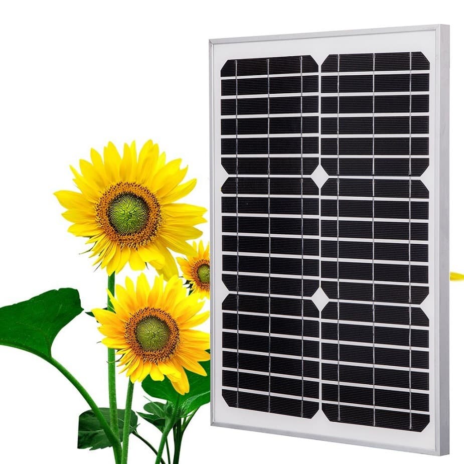 Monocrystalline Laminated Solar Panel Solar Glass Street Light Power Generation Board DC Photovoltaic Charging Panel 18V 25W