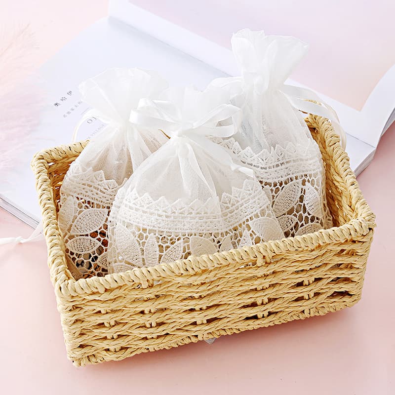 13x18 Drawstring Pouch Bag for Candy, Cigarettes, Wedding Favors, Gift Bags, Jewelry Storage, Handmade Tulle Bags